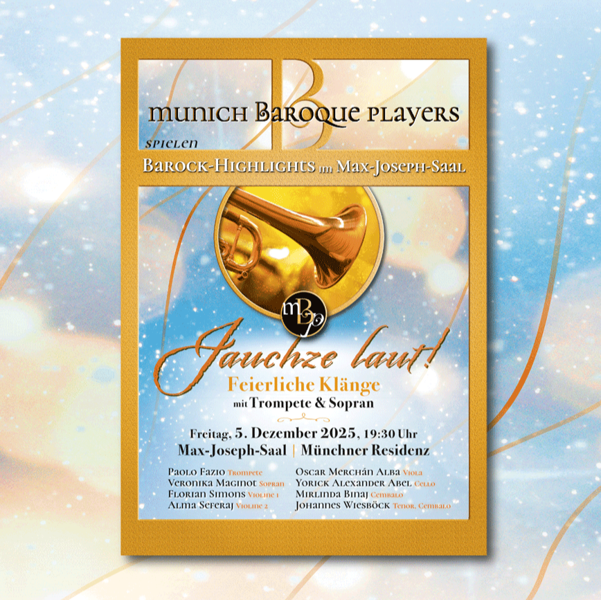 Munich Baroque Players Konzertankündigung